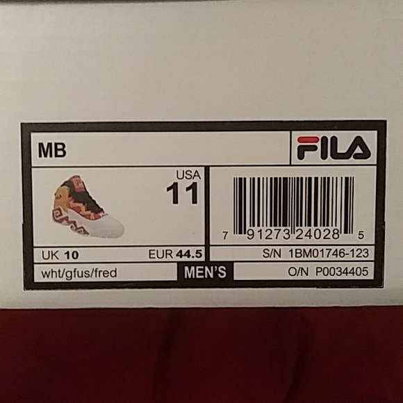NEW! Fila shoes size 11 - Picture 2 of 2